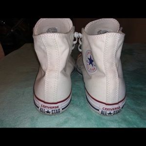 White High Top Converse